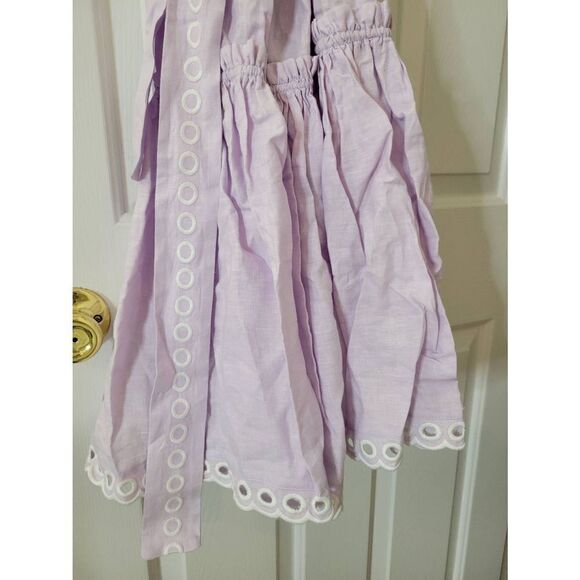 Fanm Mon Cide Linen Dress $368 Violet S NWT - Picture 6 of 6